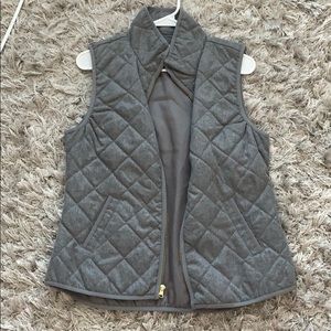 Grey Puffy Vest